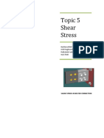 DCC20053 - Topic 5 Shear Stress in Beam and Connection 2019