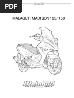 Malaguti Madison 125-150 Service Manual