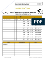 Sarau Poético - InSCRIÇÕES - 7 de Junho de 2023