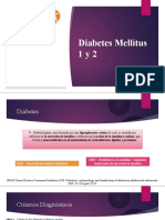 Diabetes Mellitus 1 y 2