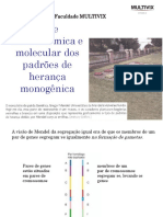 Aula 3 - Base Molecular Dos Padrões de Herança Mendeliana