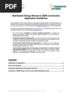 Distributed Energy Resource (DER) Connection Application Guidelines - Ja...