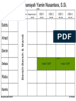 Jadwal Pak Darman