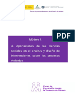 SPOC - Violencia.ModuloI.4. Aportaciones - Ciencias - Sociales