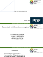 (Semana 03) Administración SistemasOperativos - Clase - Representación de La Información en Un Computador