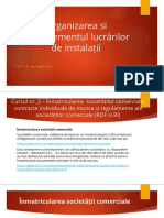 Organizarea Si Managementul Lucrărilor de Instalații - Curs 2 - 230315 - 112357