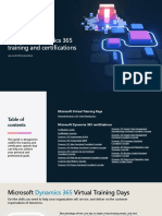Dynamics 365 Training + Certification Guide