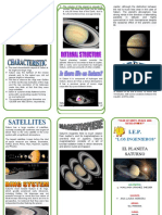 PLANETA SATURNO Triptico