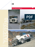 Terex TR25 27 30 Dump Operator Manual