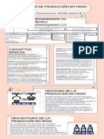 Infografía de Proceso Pantalla Interfaz Pixel Rosa