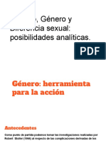 3) Sexo, Género y Diferencia Sexual: Posibilidades Analíticas