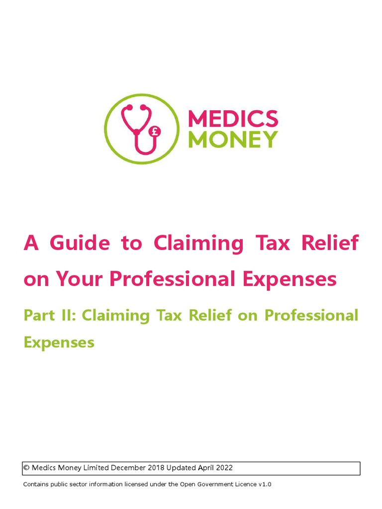 medics-money-tax-rebate-guide-pdf-taxes-expense