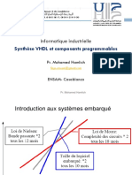 Synthèse VHDL et composants programmables
