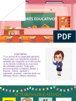 Actores de La Escuela - Practica e Investigacion