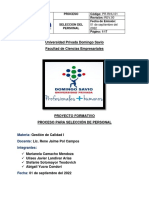 Procedimiento para Seleccion de Personal Conecta