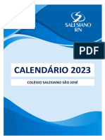 Calendário 2023: Colégio Salesiano São José