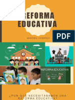 Reforma Educativa EXAMEN DEL VIERNES