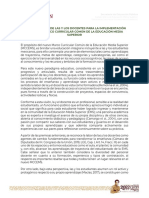 Perfiles Docente y Directivo SEMS