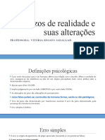 Juízo de Realidade e Suas Alterações