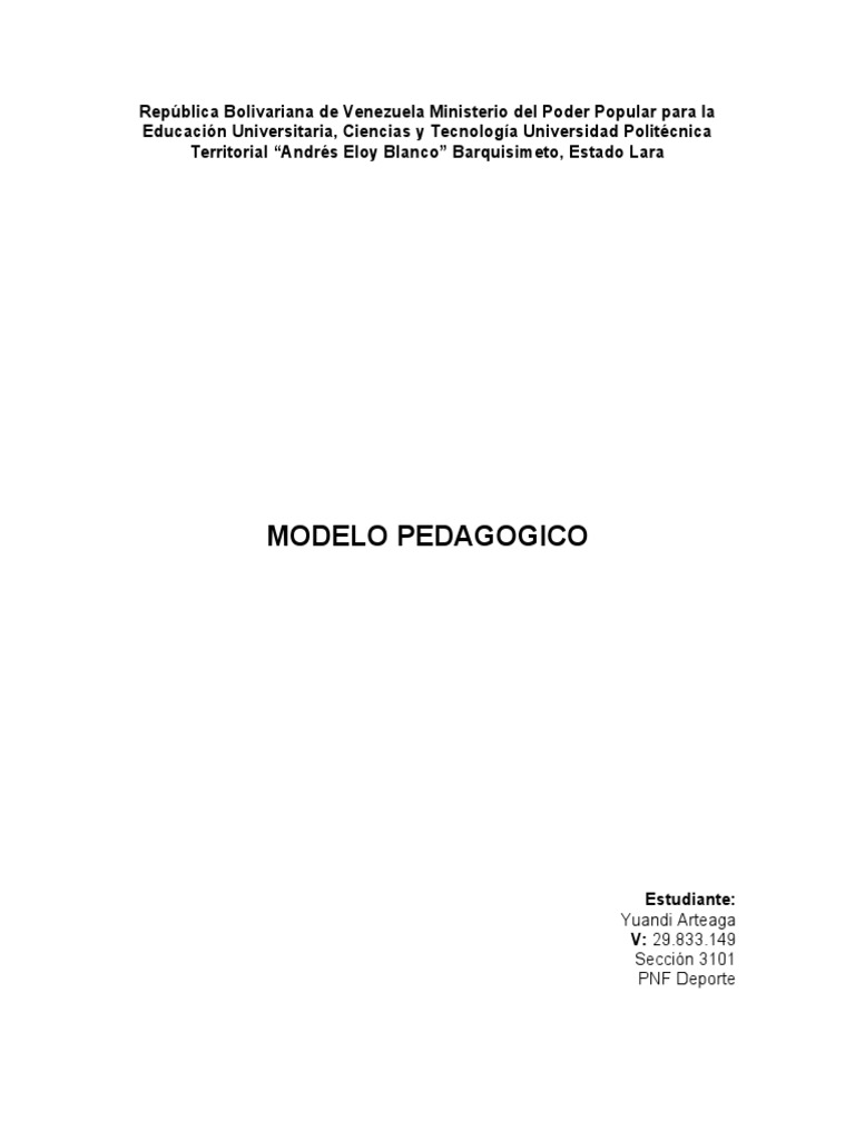 Pedagogia 2 | PDF | Aprendizaje | Enseñando