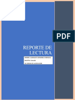 Reporte de Lectura