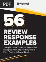 5-Star Review Response Examples | PDF