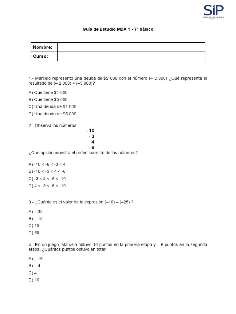 Copia De 7 Básico Pdf