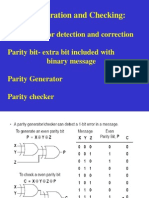 Parity Generation and Checking