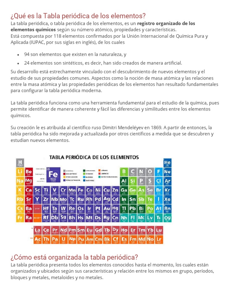 Archivo:Tabla periódica de los elementos, actualizada y corregida