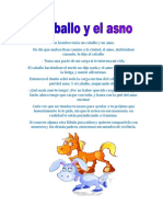 Cuento El Caballo y El Asno