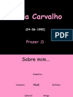 Cátia Carvalho - Power Point