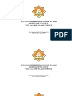 Buku Analisis Perkembangan Anak Bulanan Cover