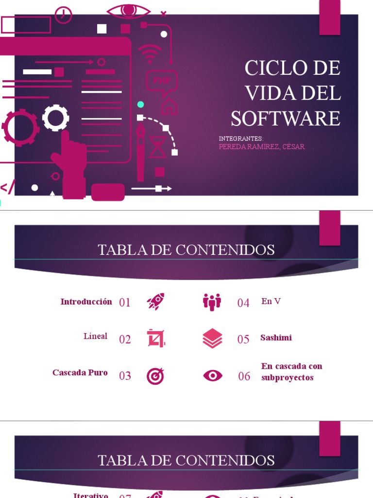 Modelos del Ciclo de Vida de Software | PDF | Software | Ciencia de ...