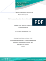 Unidad 2 - Fase 3 - Formulación de La Propuesta de Investigación - 150001C - 1391 - Cesar - Rodriguez