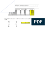 Ejemplo Funcion TASA - DESC en Excel
