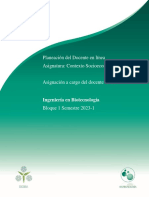 Planeación Del Docente en Línea Asignatura: Contexto Socioeconómico de México