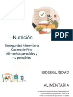 Clase No 4 Bioseguridad Alimentaria - Cadena de Frio
