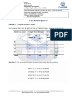 Lista de Revisao N1