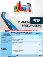 Audiencia 2022 Sub Gerencia de Planeamiento y Presupuesto