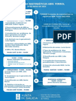 Programa - V XORNADAS MATEMÁTICAS ABN FERROL