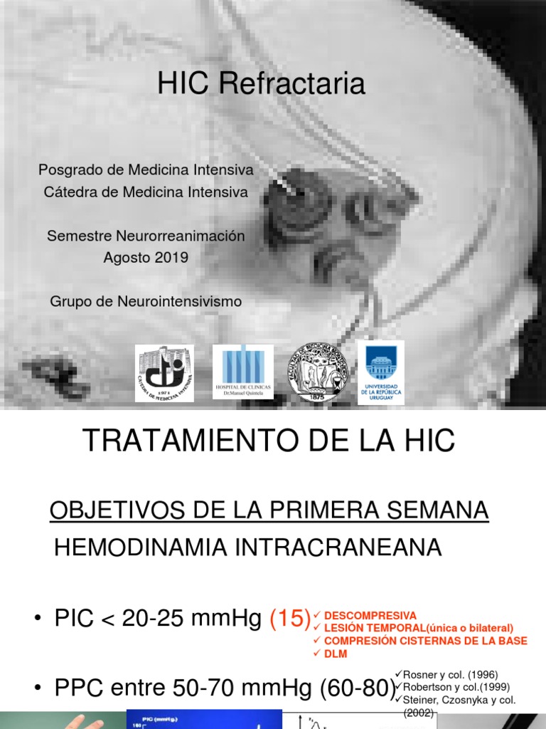 HIC Refractaria 2019 | PDF | Medicina CLINICA | Medicina