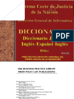 Wiley's English-Spanish and Spanish-English Legal Dictionary - Compressed