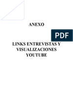 Anexo Links Entrevistas y Visualizaciones Youtube