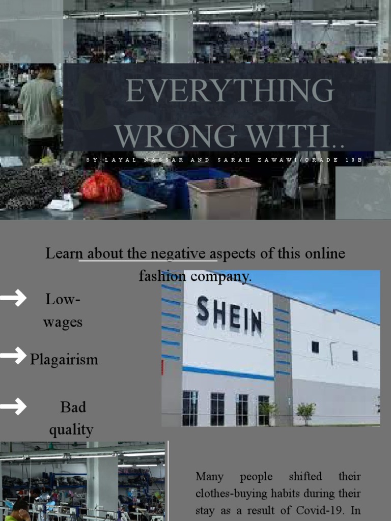 Shein's Quality and Ethical Issues | PDF | Fashion | Clothing