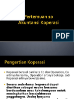 Pertemuan 10 AKuntansi Koperasi Bagian 1