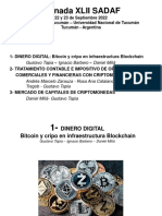 Jornada XLII SADAF Sobre Criptomonedas