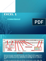 EXCEL1 Formatiranje