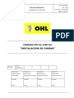 OHL-PL3TA-PO-CL-345-01 INSTALACIÓN DE FAENAS Rev 0