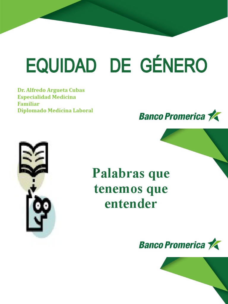 Equidad de Genero | PDF | Estudios de género | Igualdad de género