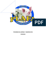 Pg-02-01 v2 Programa de Limpieza y Desinfección Porcinos